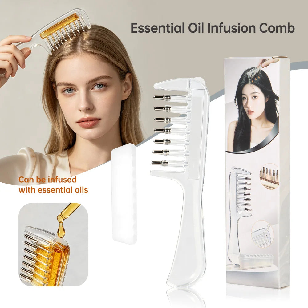 Peigne applicateur huile